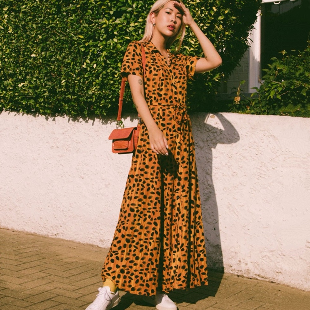 Anthropologie Vianne Maxi Shirtdress